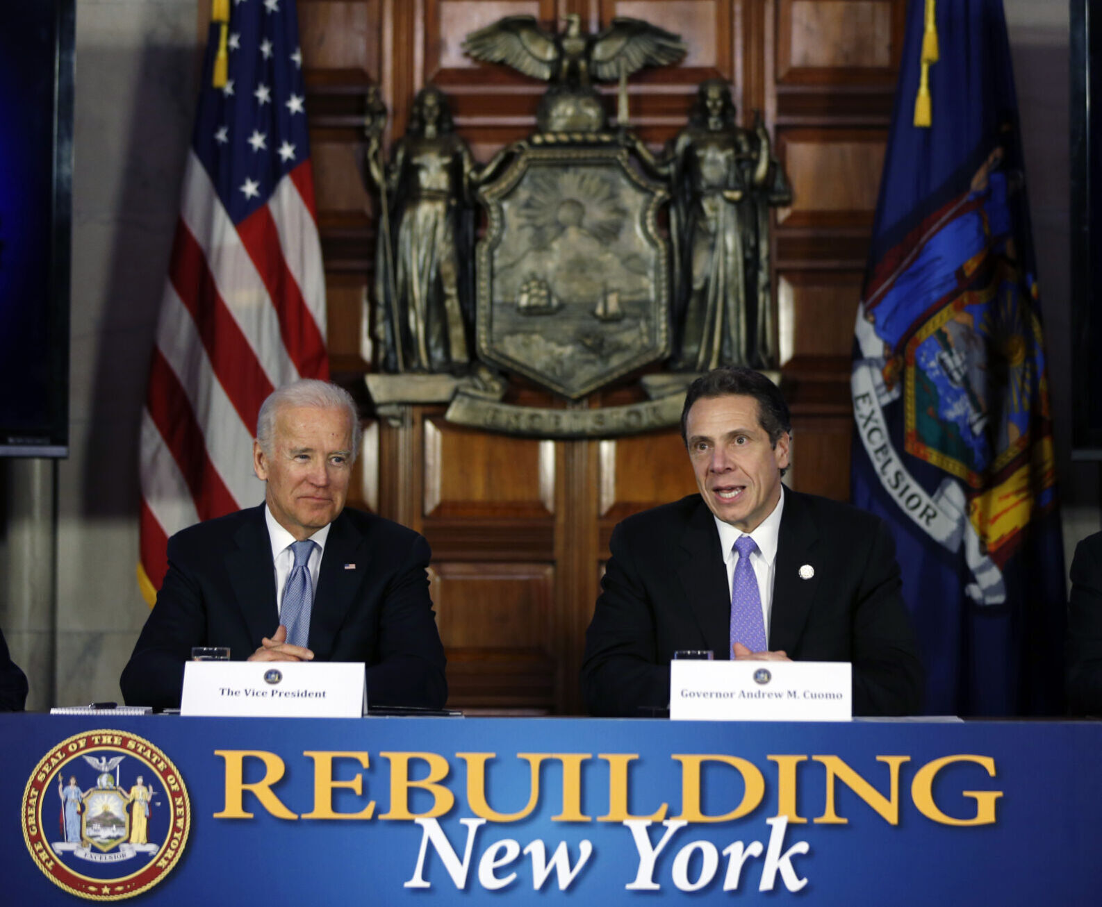 Andrew Cuomo, Joe Biden